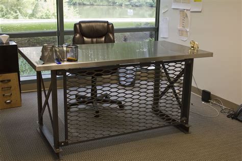 sheet metal desk|steel desks for home office.